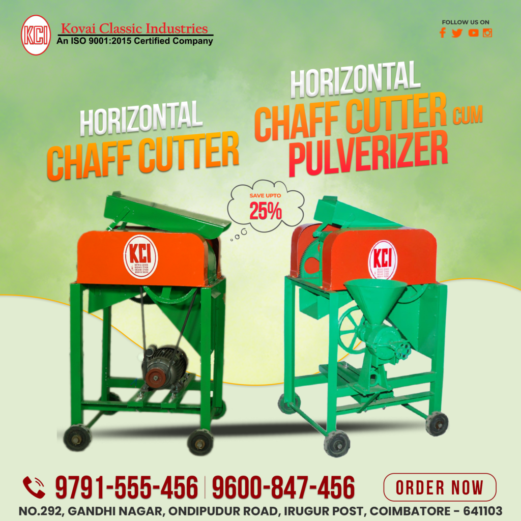 Unlock Savings with a Horizontal Chaff Cutter: The Perfect Solution for Your Farm 2 Horizontal Chaff Cutter